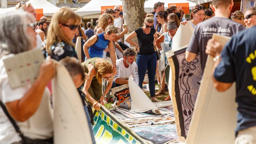 Revealed Aboriginal art market was like a 'mosh pit' in 2018.
