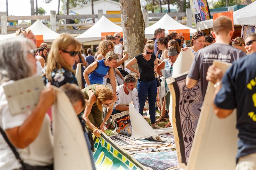 Revealed Aboriginal art market was like a 'mosh pit' in 2018.