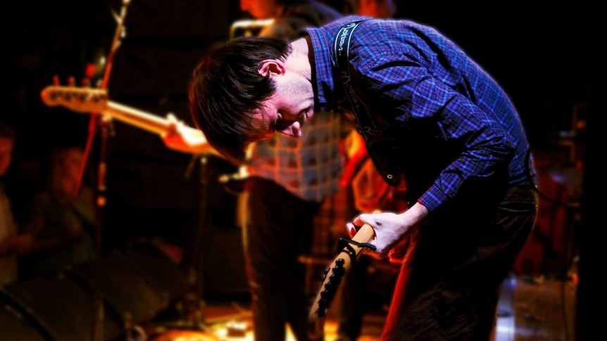 Dick Diver performing at the Tote Hotel