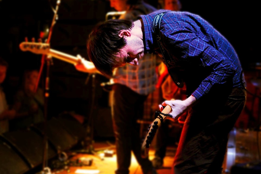 Dick Diver performing at the Tote Hotel