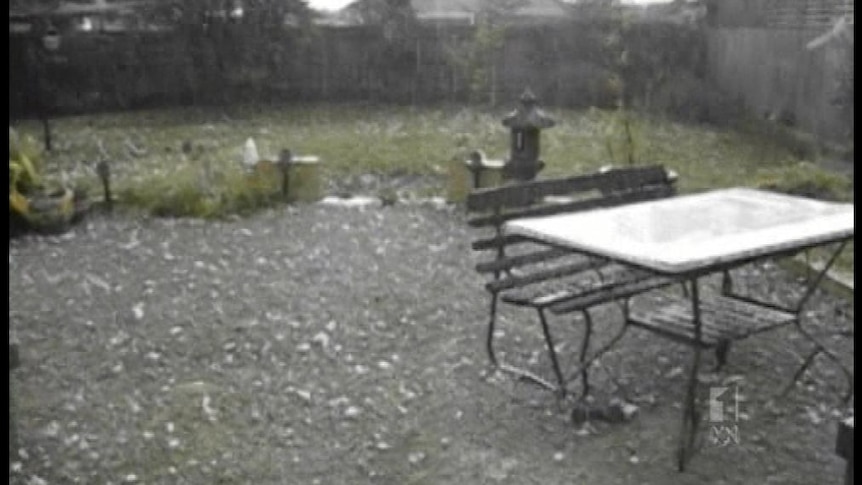 Thousands of homes, mainly in Melbourne's north, were damaged when hail and heavy rain swept across the city.
