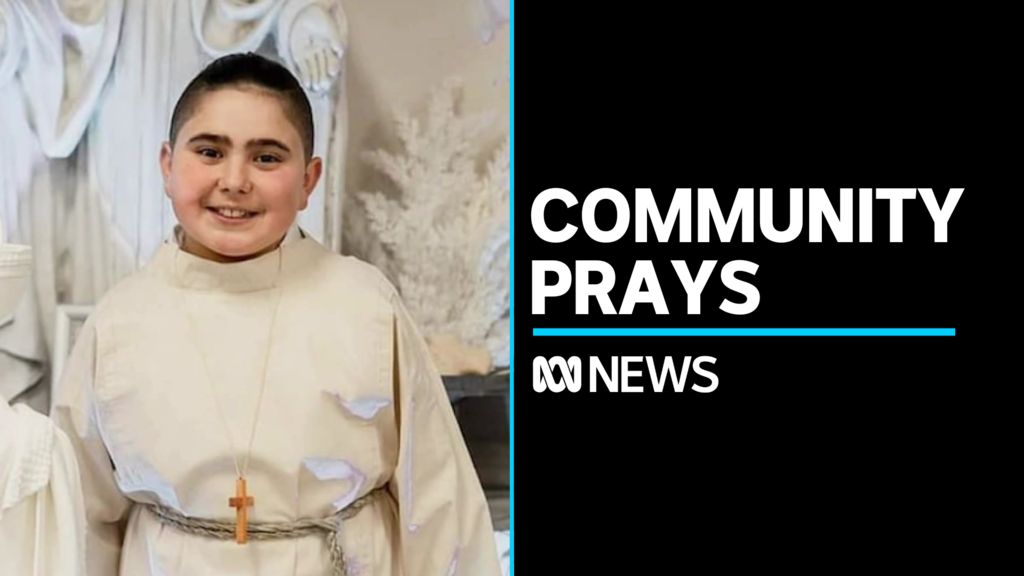 Community unites to pray for boy injured in QLD chopper crash - ABC News