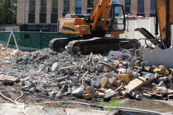 Demolition site