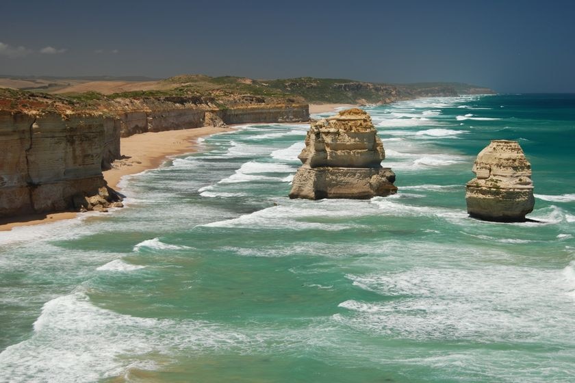 Famous landmark: 12 Apostles