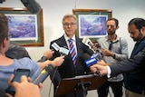 Newcastle MP Tim Owen stood aside from the parliamentary Liberal Party on Wednesday.