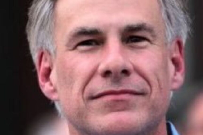 Close-up headshot of Texas Governor General Greg Abbott.