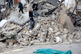 Body lies in street after Italian earthquake