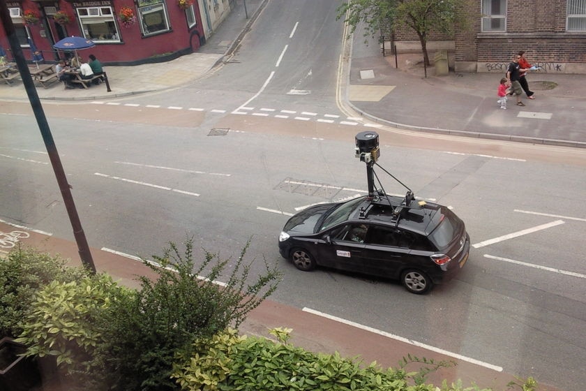 Google's self-drive Toyota Priuses match what they 'see' with images from Google's Street View (Flickr)