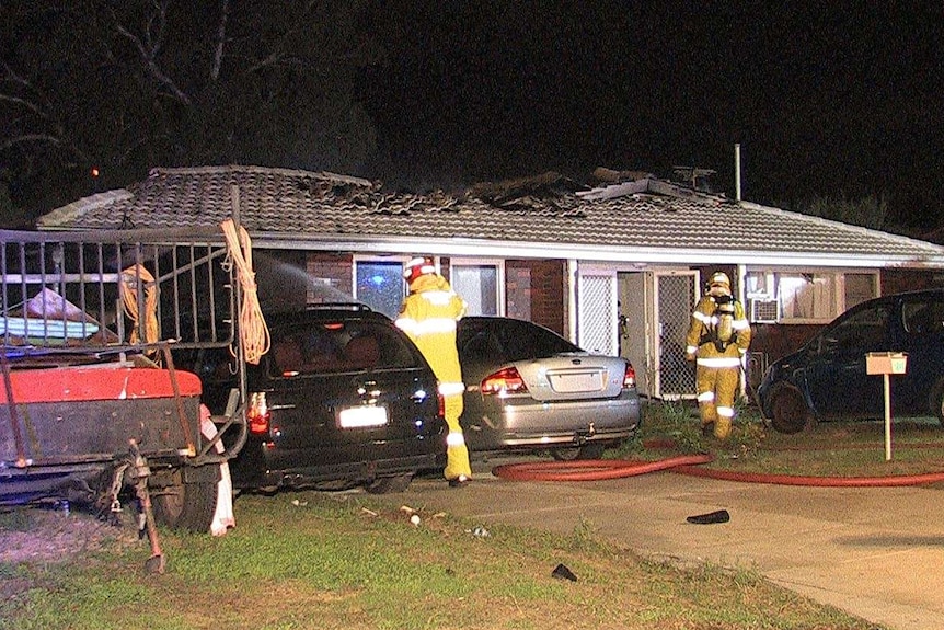 A suspicious fire in Padbury has caused extensive damage to a house, May 2014