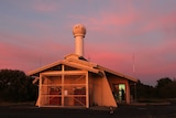 Sunrise at Mount Gambier weather station