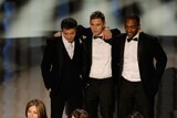 Hurt Locker cast and crew at the Oscars