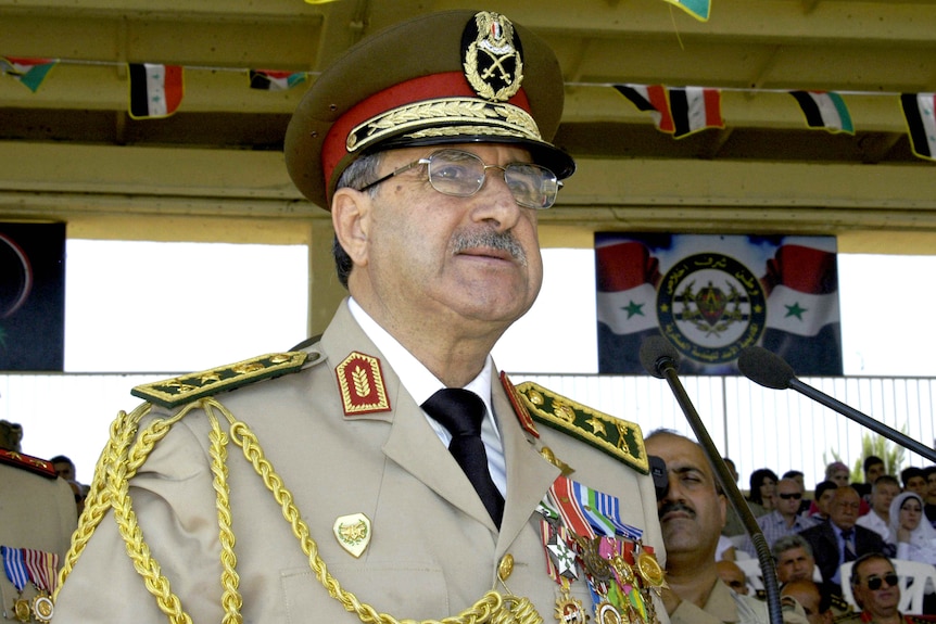 Syrian defence minister General Daoud Rajha