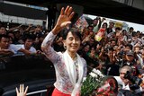 Burma's opposition leader Aung San Suu Kyi