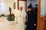 Pope Francis meets Argentina's president Cristina Fernandez de Kirchner