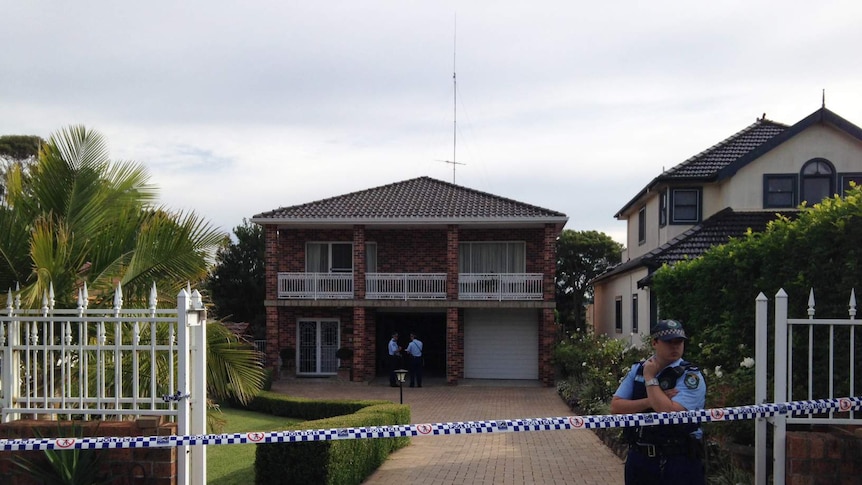 A house in Manly Vale where a man was stabbed