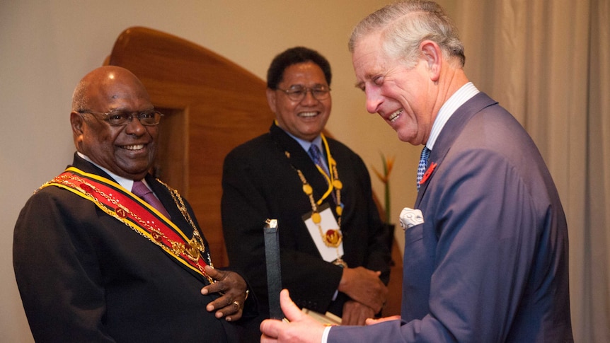 Prince Charles honoured in PNG