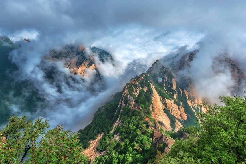 Mountains in Shaanxi province