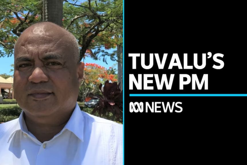 Tuvalu's New PM: Tuvalu Prime Minister Feleti Teo poses for photo