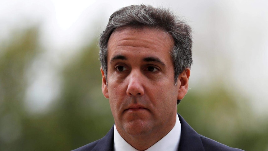 A portrait photograph of Michael Cohen, personal lawyer to US President Donald Trump