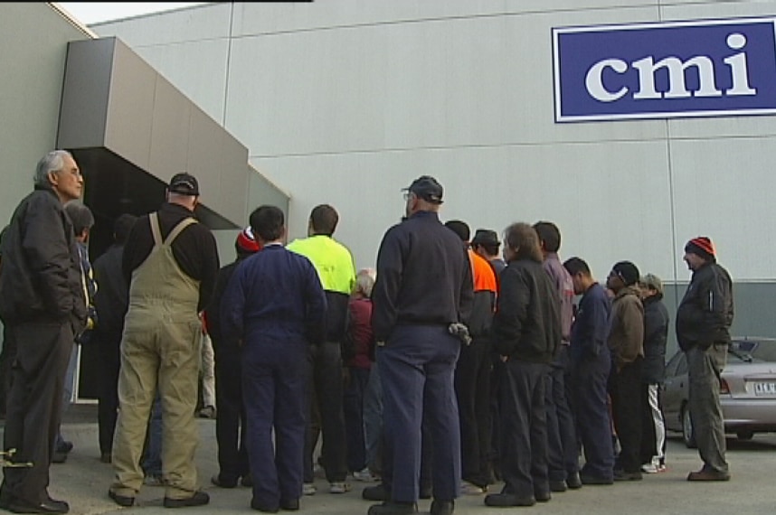Some CMI workers will  lose their jobs before Christmas