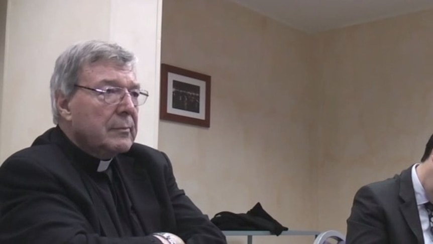 George Pell interviewed by police in Rome in 2016