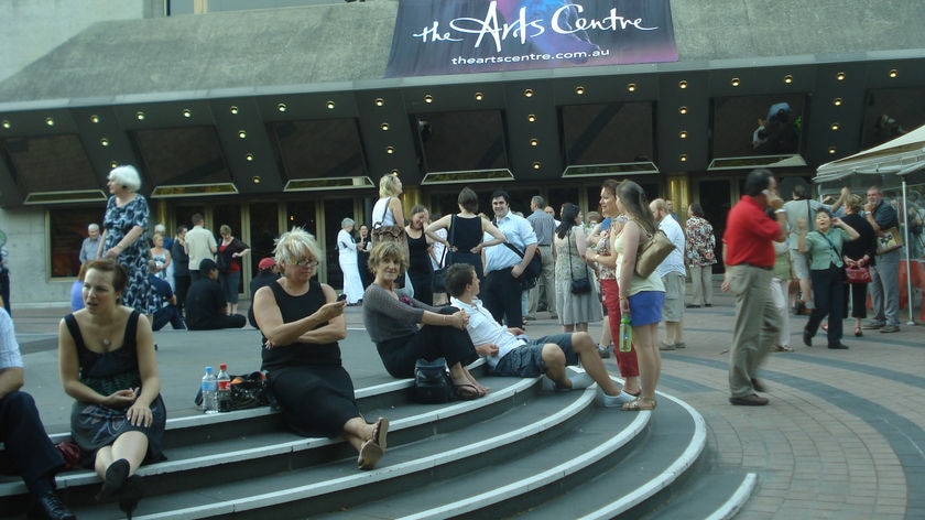 Hundreds of people were evacuated from Melbourne's Arts Centre.
