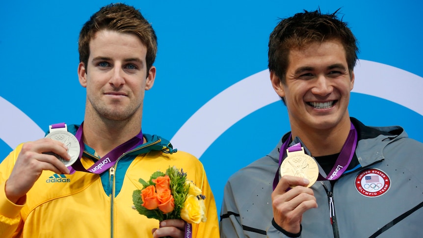 James Magnussen and Nathan Adrian