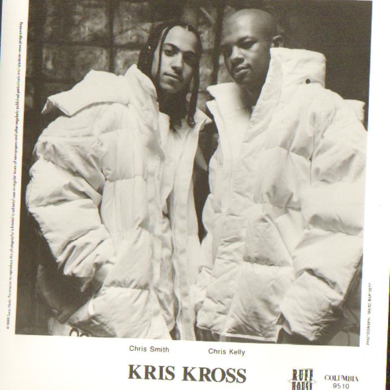 Kris Kross rappers Chris Smith and Chris Kelly