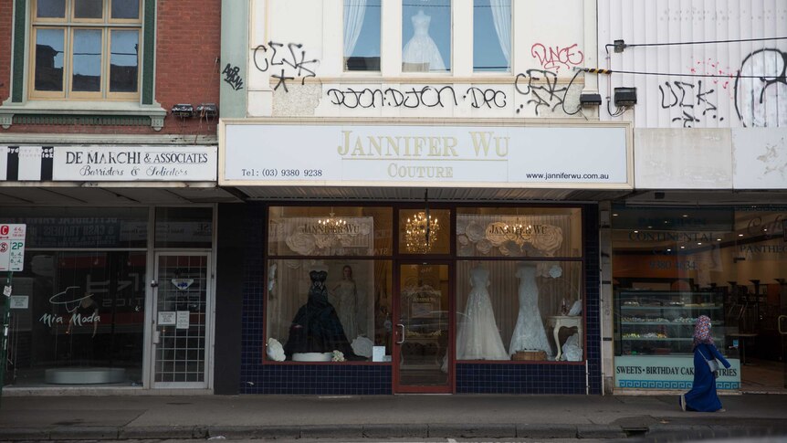 Jannifer Wu Couture shop front