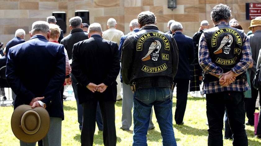 MOU proposal: Vietnam vets pay their respects on the Battle of Long Tan anniversary in 2010.