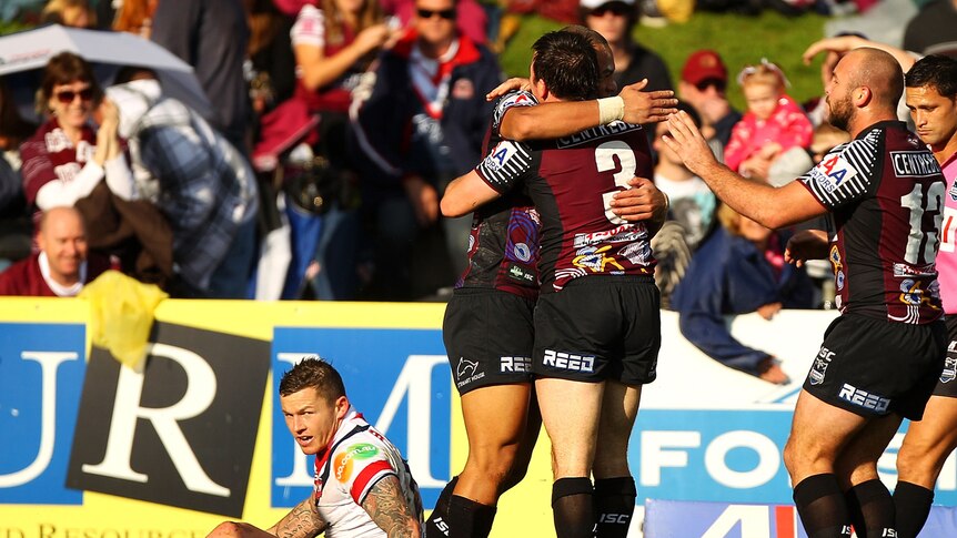 Braith Anasta has tipped Manly to win the NRL premiership after the Sea Eagles beat the Roosters 36-8 at Brookvale.