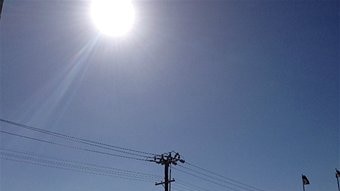 Sun sizzles in Broken Hill