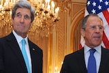 John Kerry and Sergei Lavrov hold talks in Paris