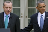 Barack Obama with Turkish prime minister Recep Erdogan