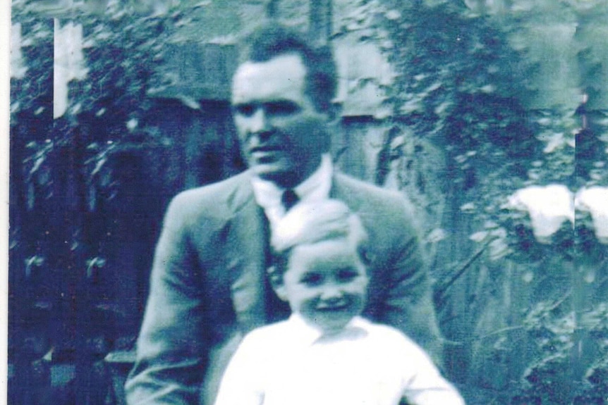 William "Big Billy" young and son Billy, aged 6.