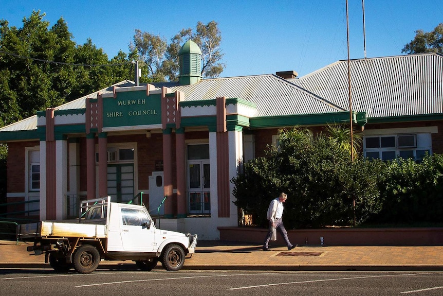 Murweh Shire Council building in Charleville in south-west Queensland.