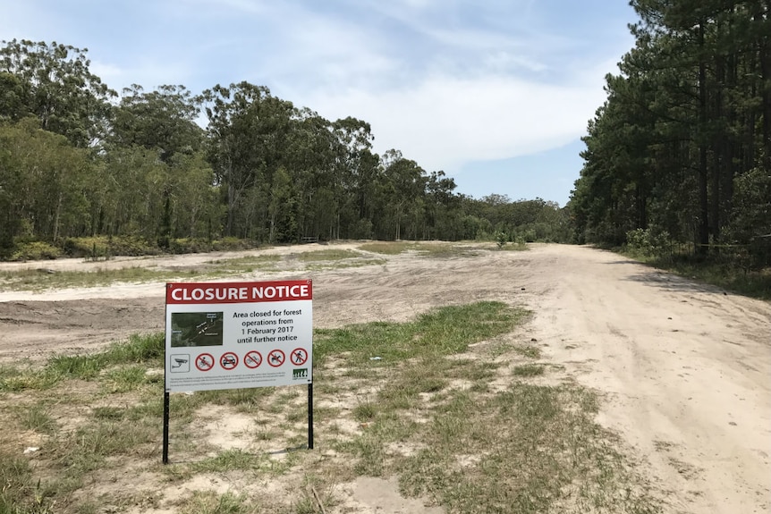 Some visitors are ignoring closure signs.