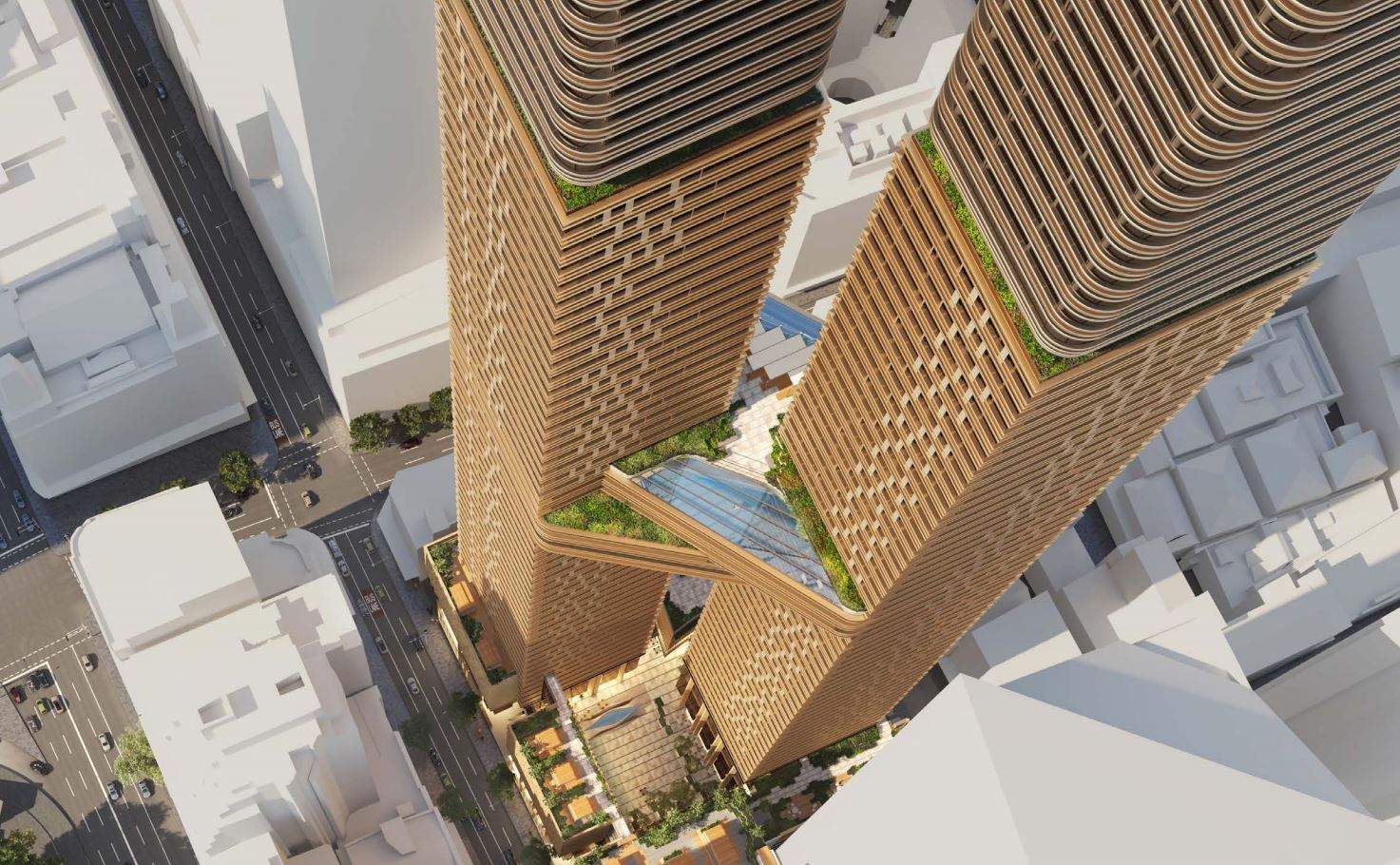 Plan to build twin towers in Sydney's CBD submitted by Chinese