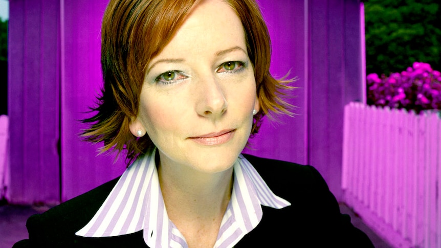 Julia Gillard (2006) portrait photograph by Robin Sellick.