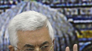 Mr Abbas says a political solution is needed to end what he called the misery of the Palestinians.