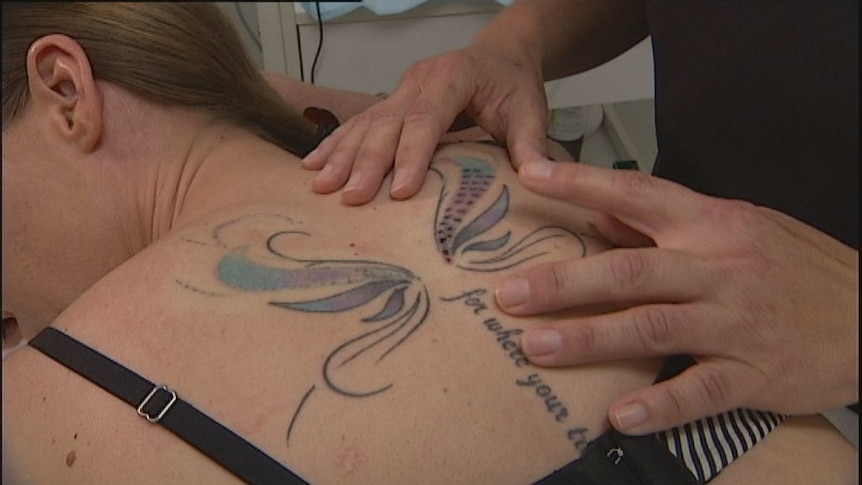 Qld Health issues warning against acid tattoo removal