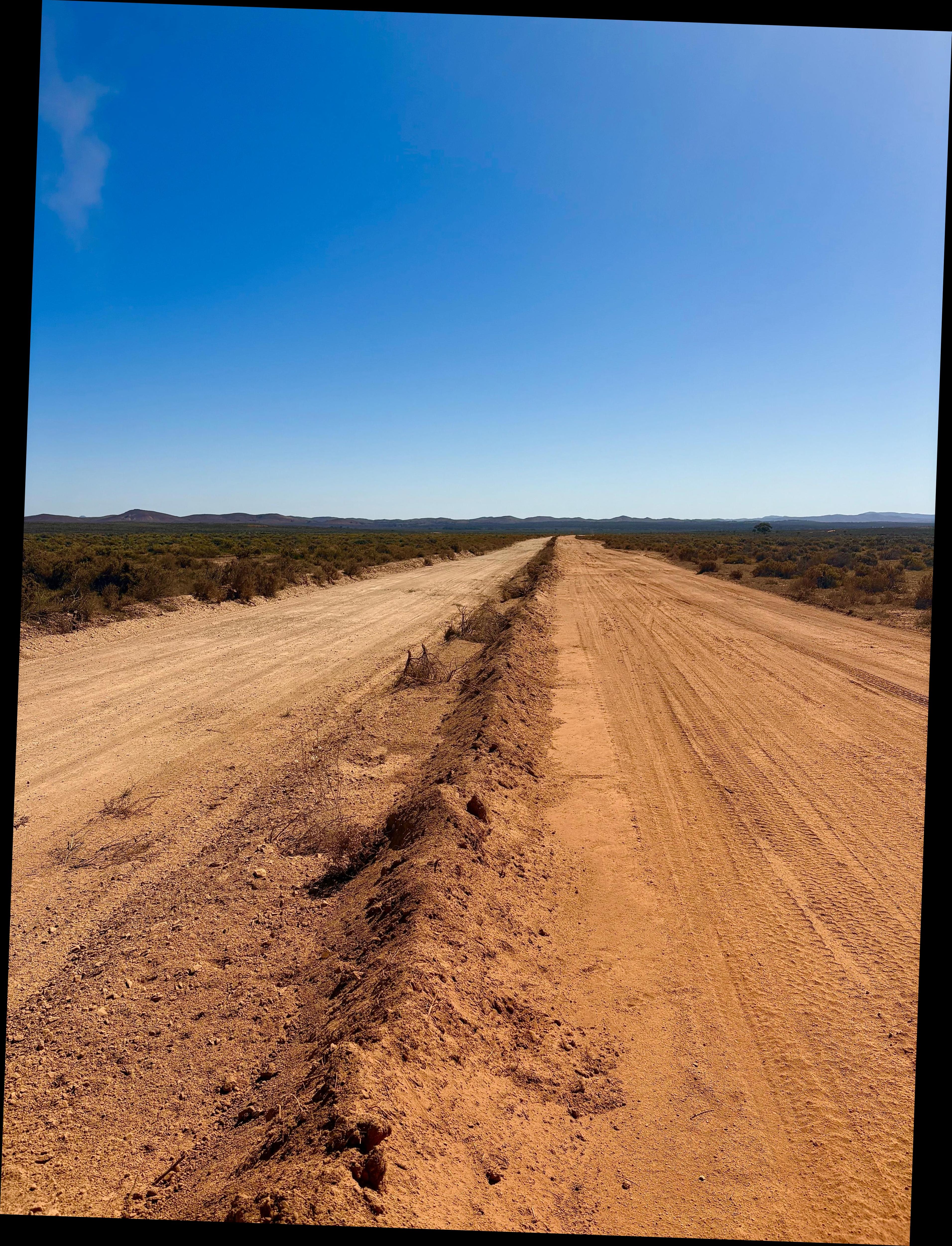 Outback South Australia during the search for Gus.