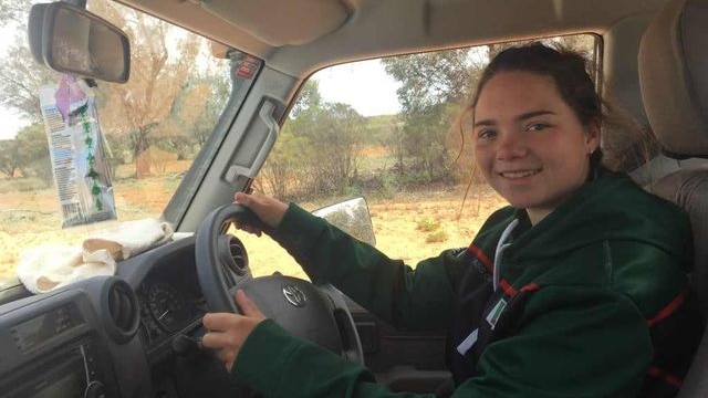 An 18-year-old year 12 student driving to school