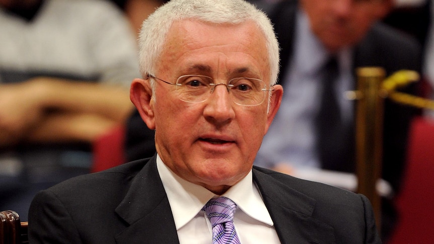 Ron Medich at the Badgerys Creek inquiry.