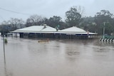 A building underwater