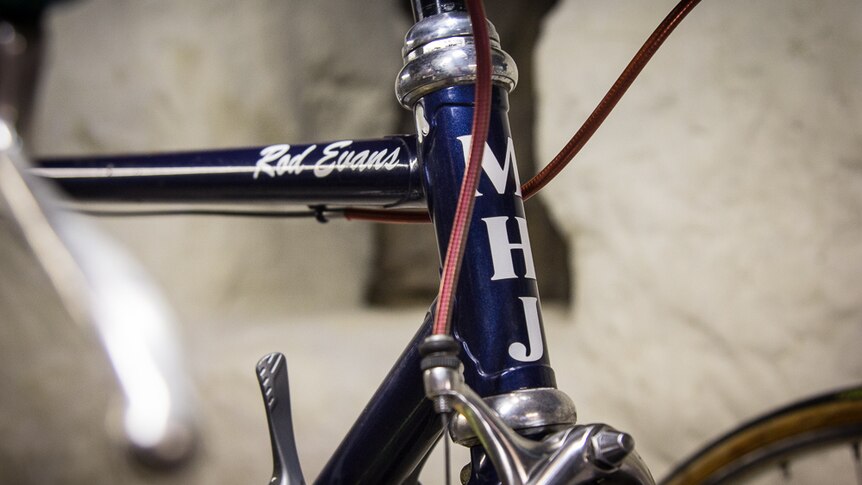 The  M.H. Jones bike made for Rod Evans