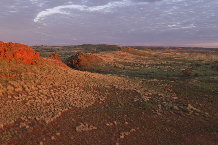 An outback landscape