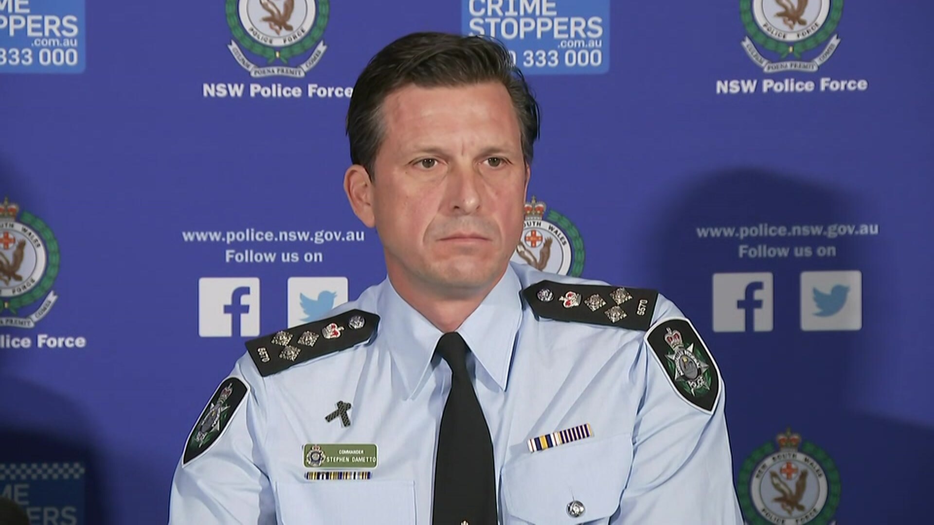 AFP Commander Counter Terrorism Investigations Stephen Dametto
