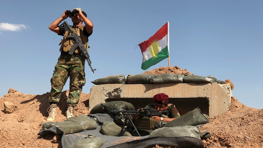 Kurdish Peshmerga forces