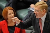 Gillard and Ferguson in Question Time